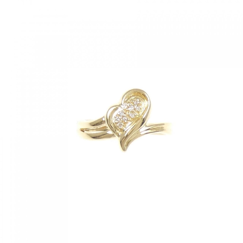 Nhẫn kim cương K18YG 0.03CT 669007