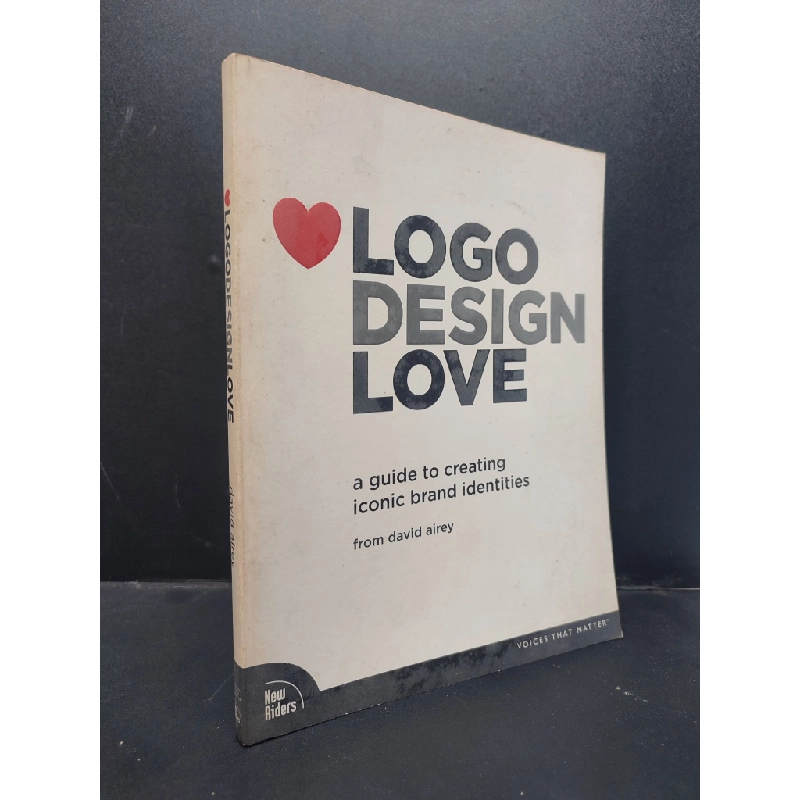 Logo design love mới 70% ố nhẹ bẩn bìa HCM1406 David Airey SÁCH NGOẠI VĂN 339983