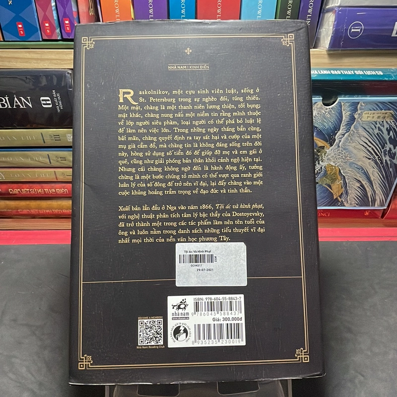 Tội ác và hình phạt Fyodor Dostoyevsky bìa cứng 316596