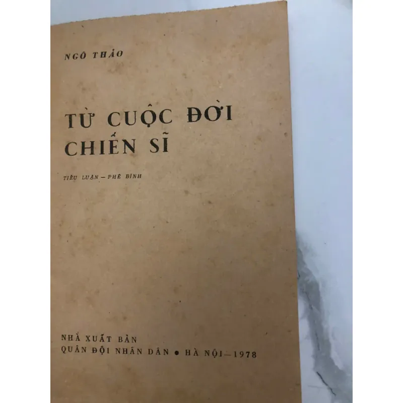 Từ cuộc đời chiến sĩ – Ngô Thảo 998406
