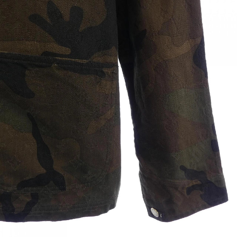 Áo khoác LOUIS VUITTON JACQUARD DENIM CHORE COAT HDK91WDSQ SUPREME - Hàng hiệu Authentic 887596