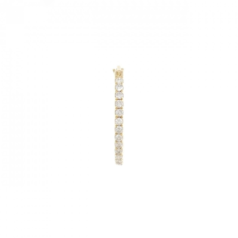 Bông tai kim cương 750YG một bên - Hàng hiệu Authentic 874698