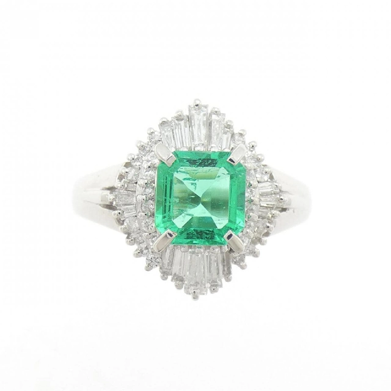 Nhẫn Emerald PT900 0.93CT 665349