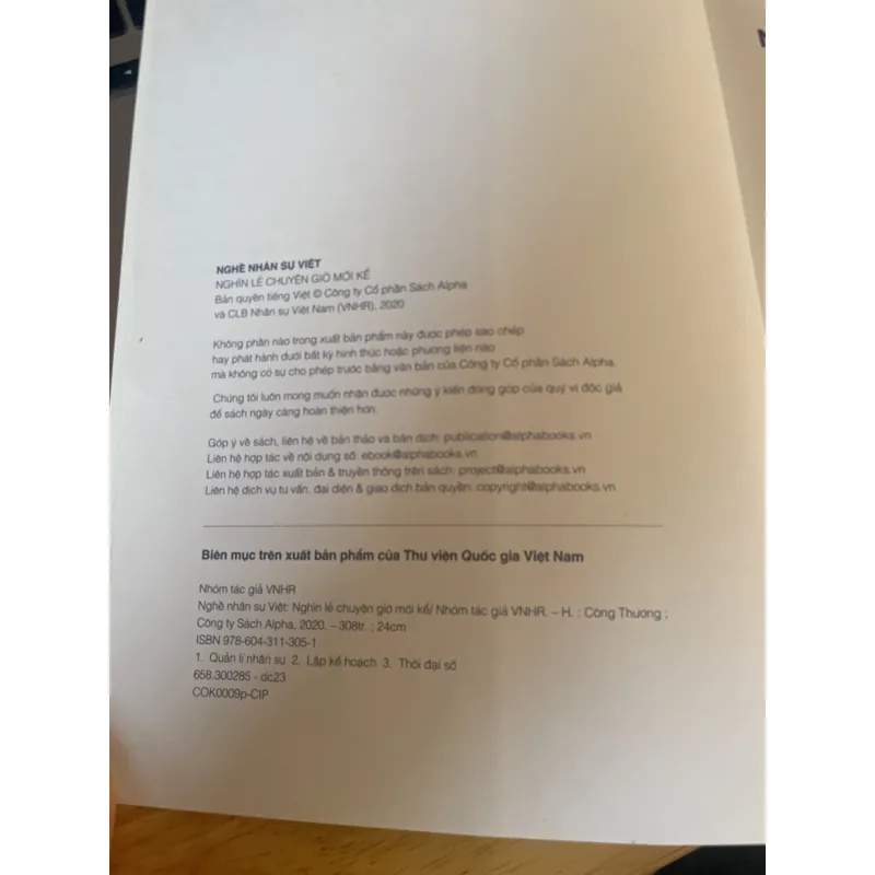 Nghề nhân sự Việt - Alphabooks 703641