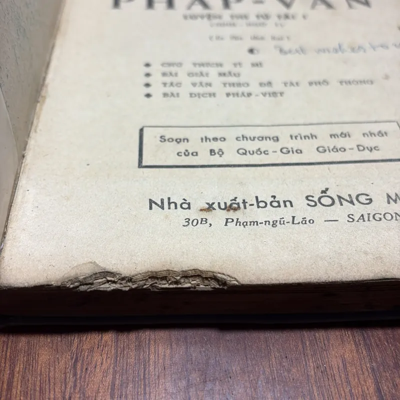 II Sách Pháp: Khảo Sát Pháp Văn _ Luyện Thi Tú Tài 1 (Sinh Ngữ 1) - Trần Việt Sơn - 1963 799887