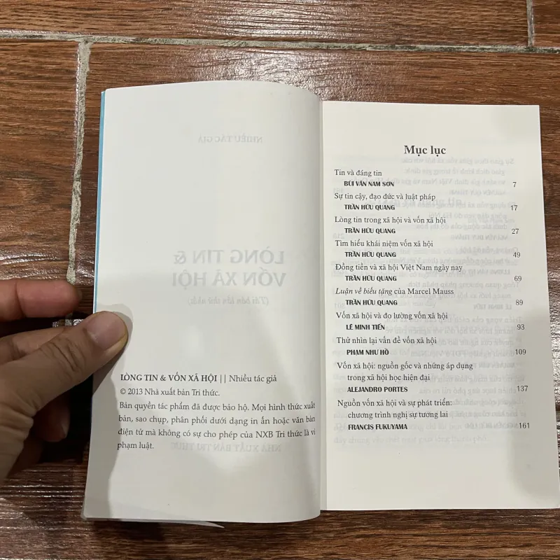 Lòng tin $ vốn xã hội  (7) 975065