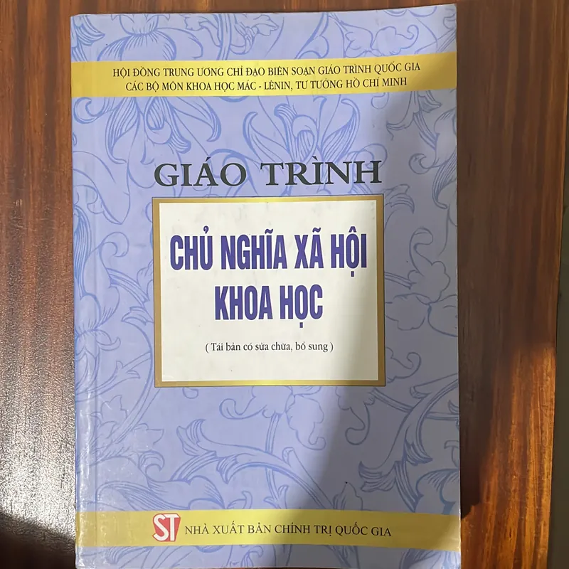 Giáo trình chủ nghĩa xã hội khoa học 602939