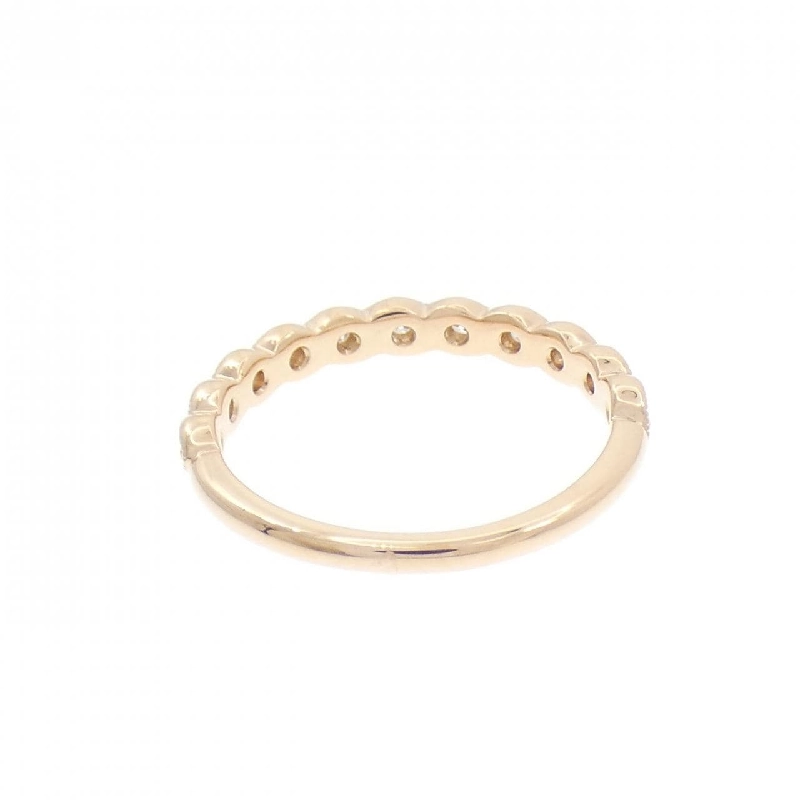 K18PG Nhẫn hồng ngọc kim cương 0.08CT - Hàng hiệu Chính hãng 849038