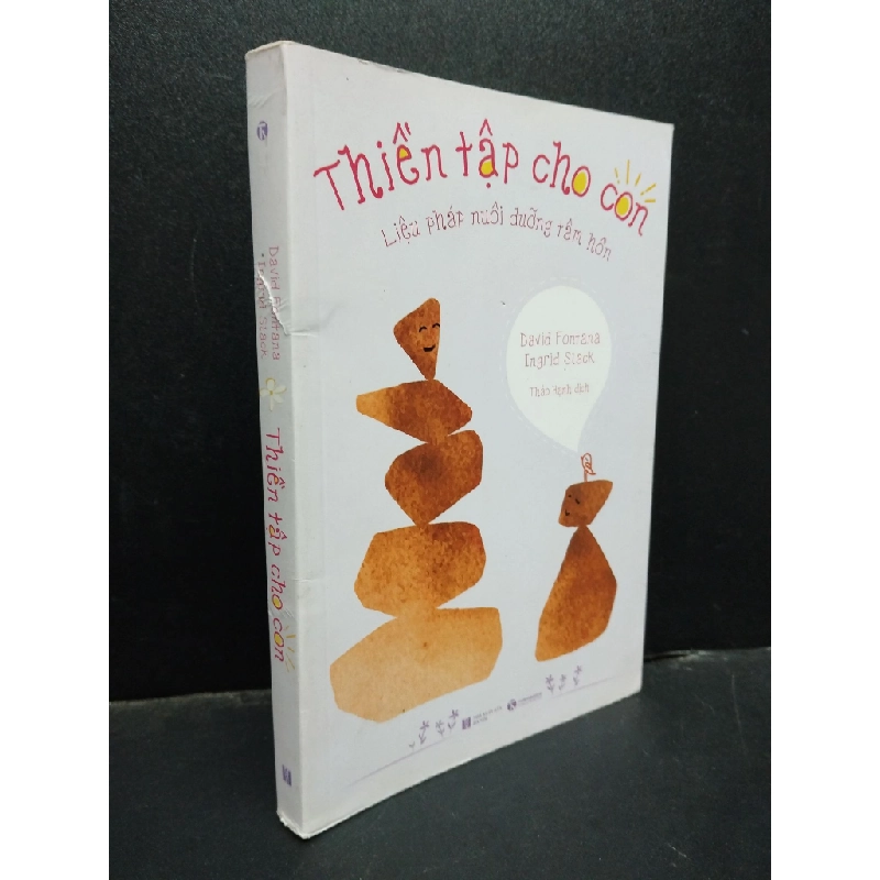 [Phiên Chợ Sách Cũ] Thiền tập cho con David Fontana và Ingrid Slack 2019 rách 2303 419326