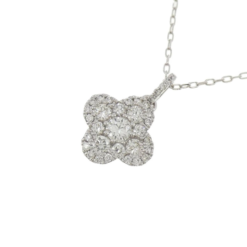 K18WG Dây chuyền kim cương 0.127CT - Hàng hiệu Chính hãng 858151