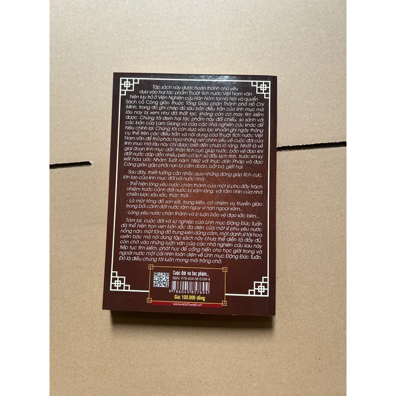 Cuộc đời và tác phẩm của Linh mục Đặng Đức Tuấn - NGUYỄN VĂN THOA 675114