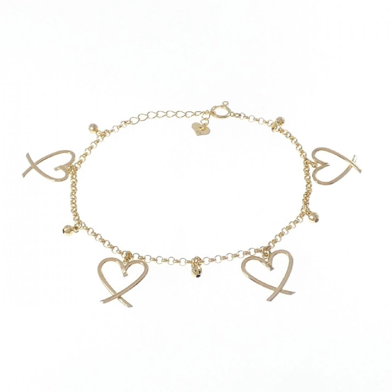 K18YG Dây chuyền hình trái tim - Hàng hiệu Authentic 873020