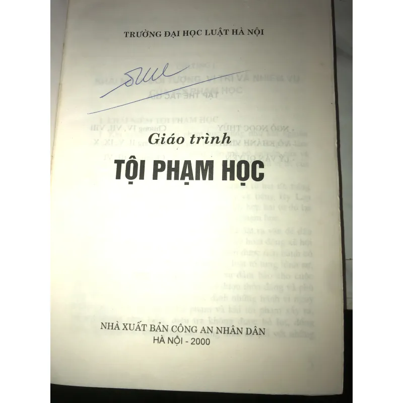 Giáo Trình Tội Phạm Học 935102