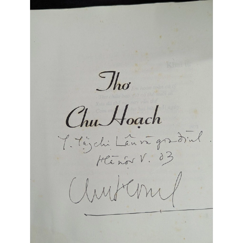 Thơ Chu Hoạch 450298