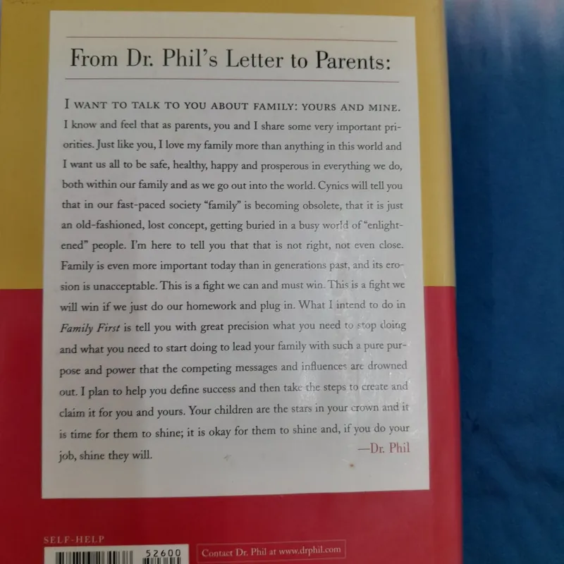 Family First by Dr Phil McDraw 573585