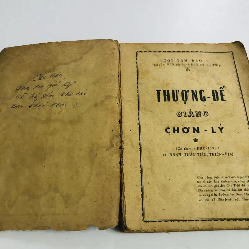 THƯỢNG ĐẾ GIẢNG CHƠN LÝ  752736