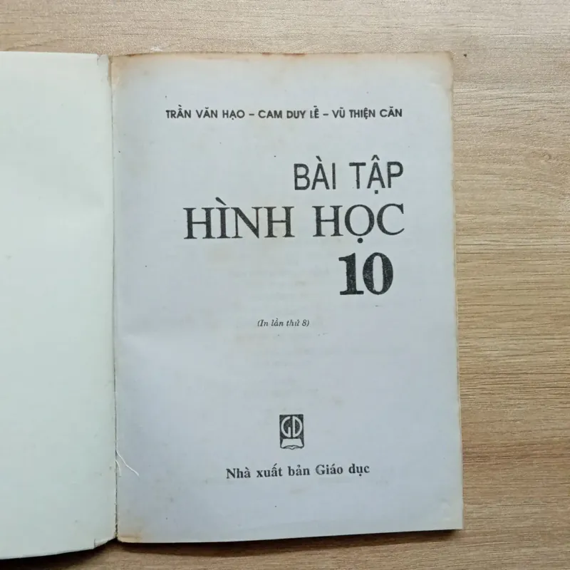 Bài tập Hình Học 10 (XB năm 1997) 925665