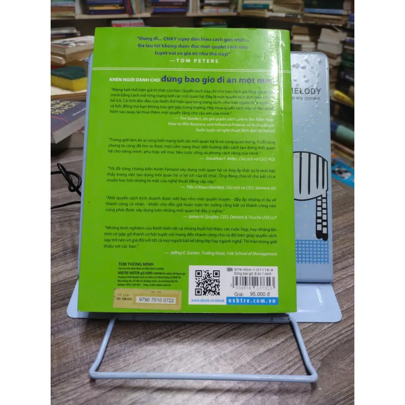 Sách: Đừng bao giờ đi ăn một mình - Tác giả: Keith Ferrazzi và Tahl Raz 606107