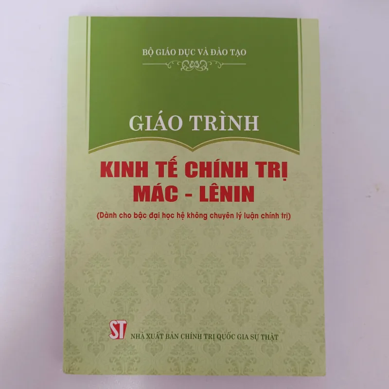 Giáo trình kinh tế Chính trị  Mác Lênin 926772