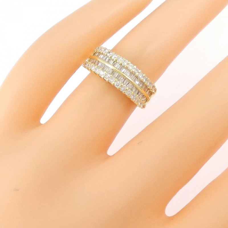 Nhẫn kim cương K18YG 1.02CT - Hàng hiệu Authentic 851594