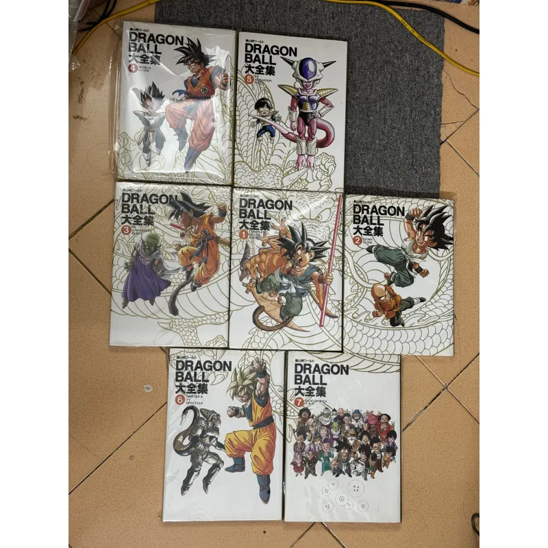 Artbook Dragon Ball của Nhật 602490