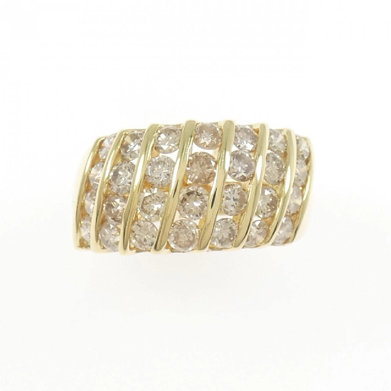 Nhẫn kim cương K18YG 2.04CT - Hàng hiệu Authentic 848701