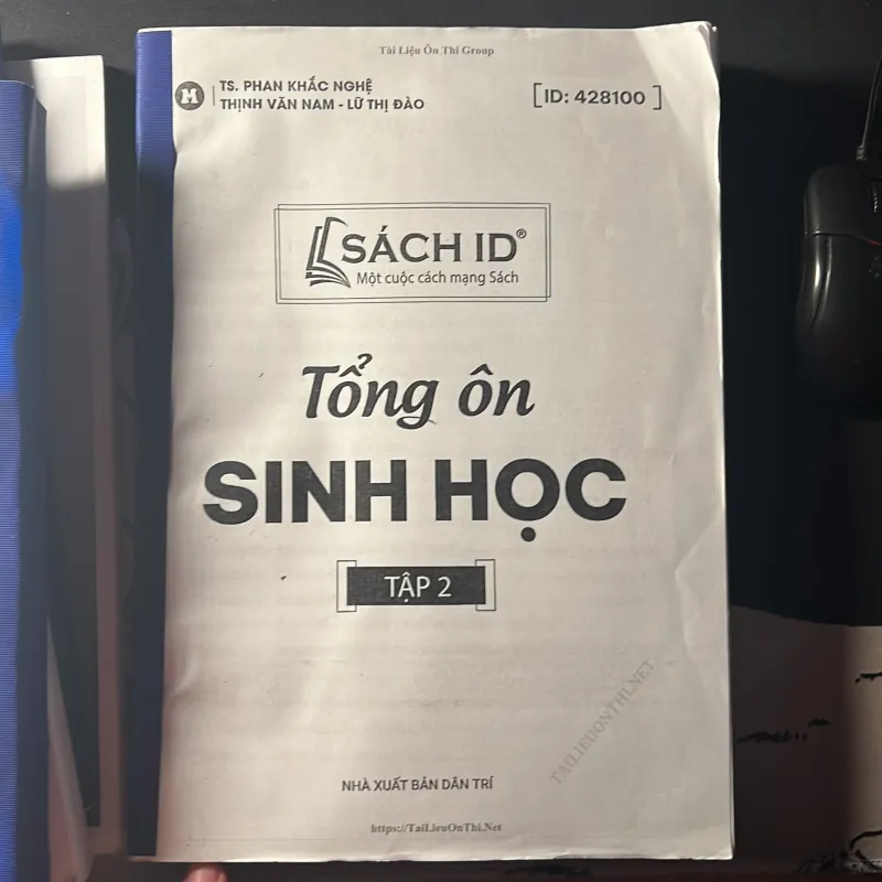 Sách Tổng Ôn Sinh Học Thầy Phan Khắc Nghệ Bổ Trợ Ôn Thi THPT Và DGNL 976005