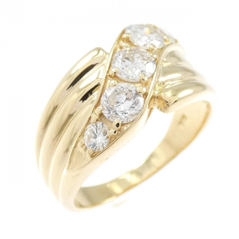 Nhẫn kim cương K18YG 1.00CT - Hàng hiệu Chính hãng 847544