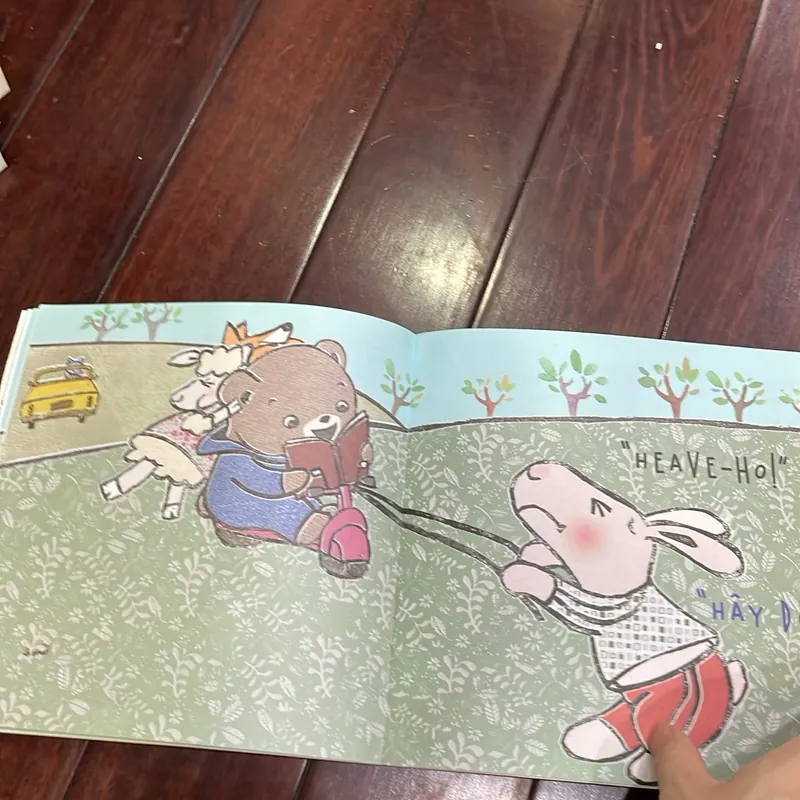 Gấu à cậu ổn chứ - song ngữ anh việt - sách trẻ em tập đọc  1062249