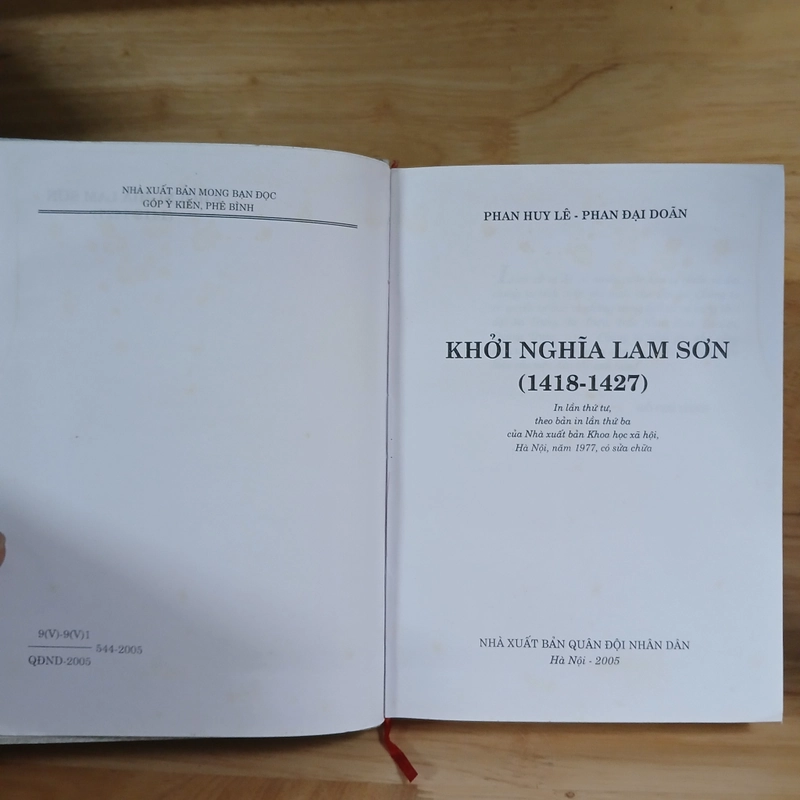 Khởi Nghĩa Lam Sơn (1418 - 1427) - Phan Huy Lê, Phan Đại Doãn 473953