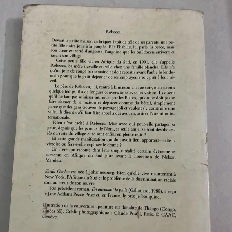 Rébecca - Sheila Gordon (Ngoại văn) 502052