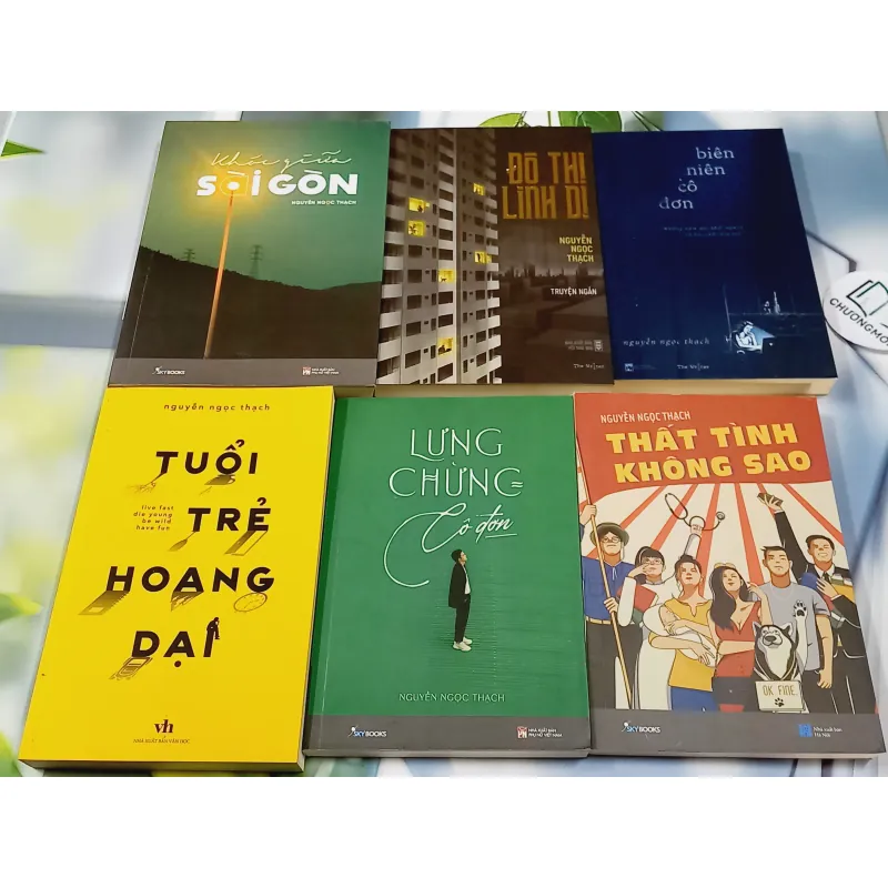 [MIỄN PHÍ BỌC SÁCH] Combo 6 cuốn Nguyễn Ngọc Thạch: Biên Niên Cô Đơn, Lưng Chừng Cô Đơn,  714343