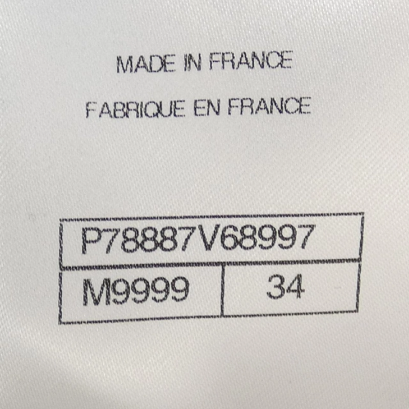 Jacket không cổ CHANEL LOOK35 P78887V68997 632514