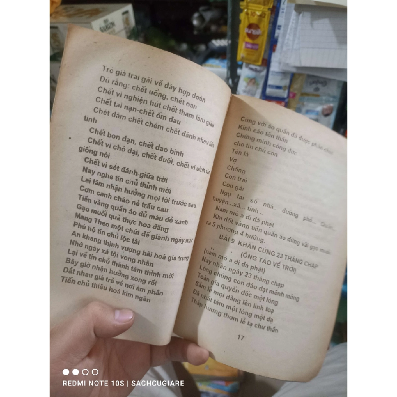 Những bài khấn nôm mới 80% Sách tôn giáo - tâm linh HCM2702 930263