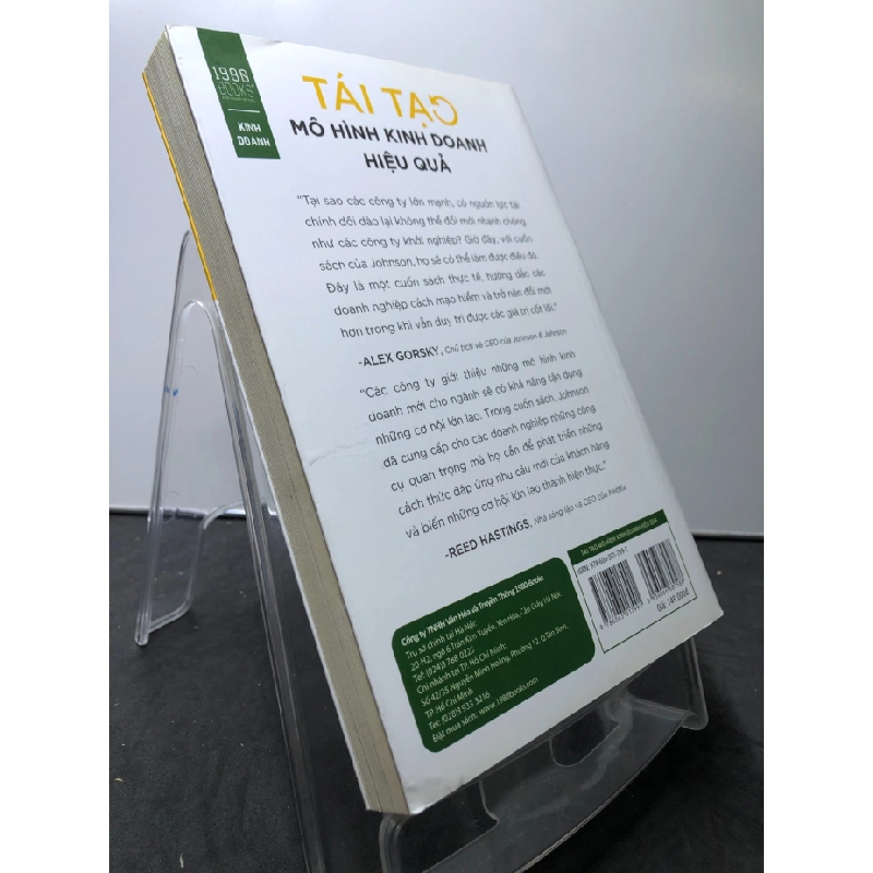 Tái tạo mô hình kinh doanh hiệu quả 2020 Mark W.Johnson 1704 436511