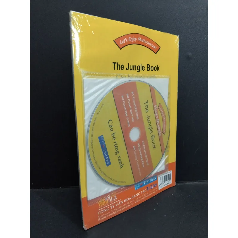 The jungle book Cậu bé rừng xanh (kèm CD, có seal) mới 90% ố nhẹ HCM2811 VĂN HỌC 356336