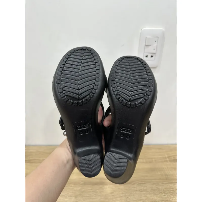 Dép crocs 2hand cao 9p w8-38 độ mới cao hình chụp thật 989702