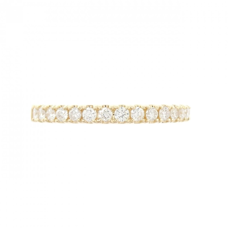 Nhẫn kim cương K18YG Half Eternity 0.32CT - Hàng hiệu Chính hãng 854984