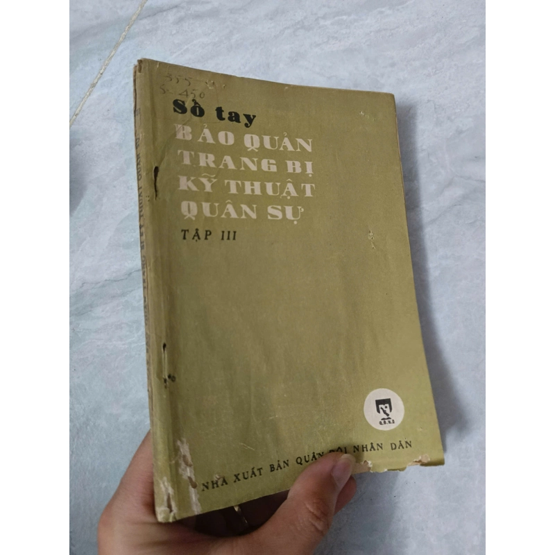 Sổ tay bảo quản trang bị kỹ thuật quân sự (tập III) 525990