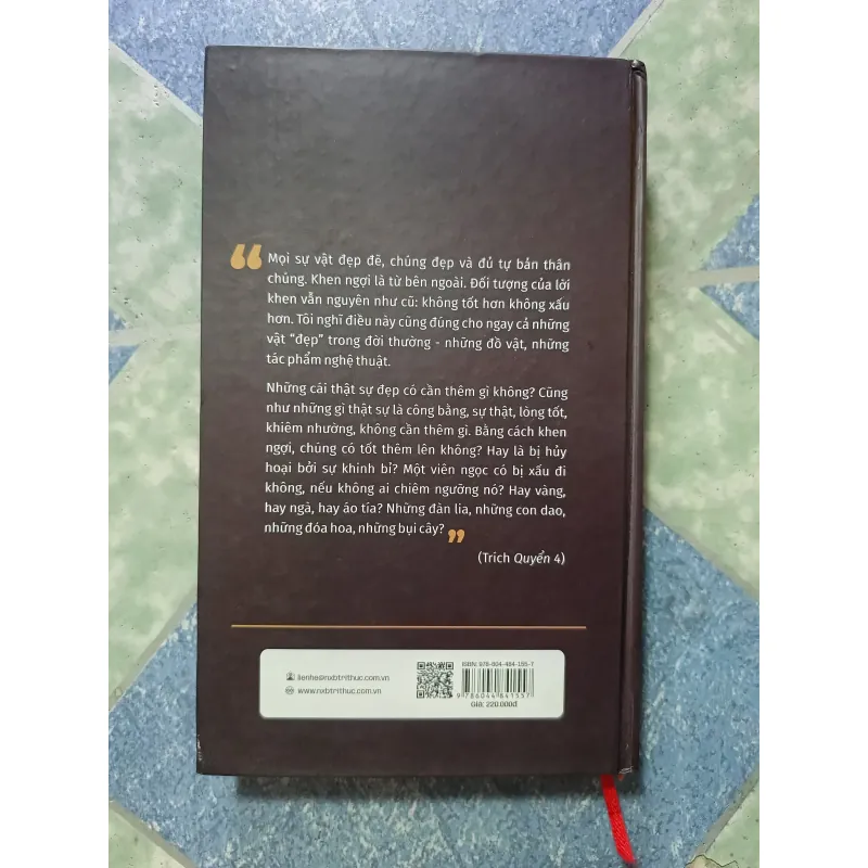 Suy tưởng ( ấn bản đặc biệt !00 số lượng có hạn) - Marcus Aurelius Antoninus 1025928