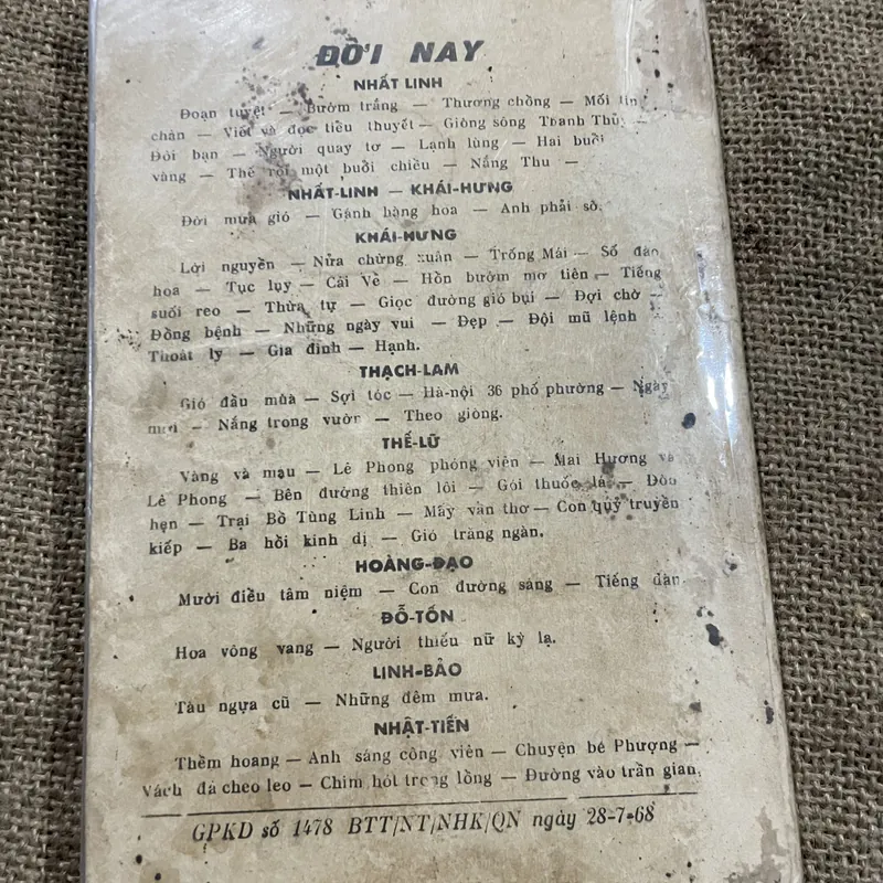 Thương chồng - Nhất Linh - NXB Đời Nay  716497