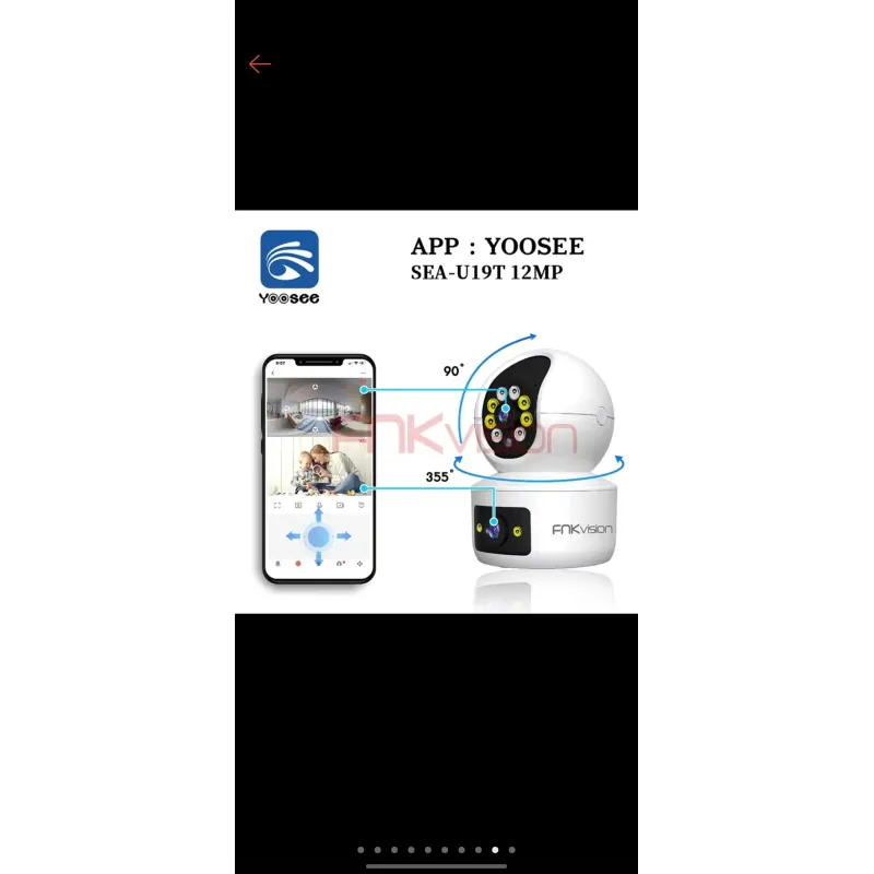 Camera Yoosee 2 Mắt (Model 2024)  972239