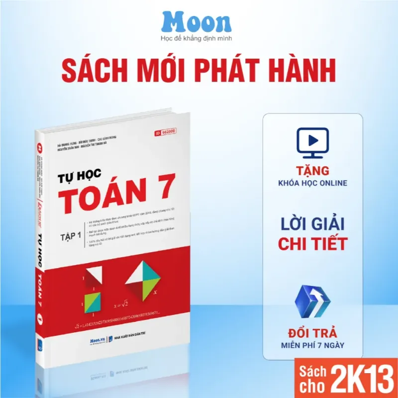 Sách -2026- Tự Học Toán Học Lớp 7 tập 1+2 792794