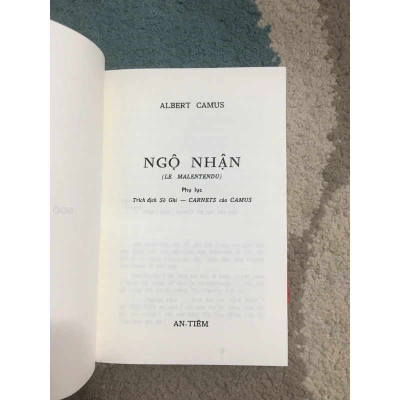 Ngộ Nhận - Albert Camus 223667