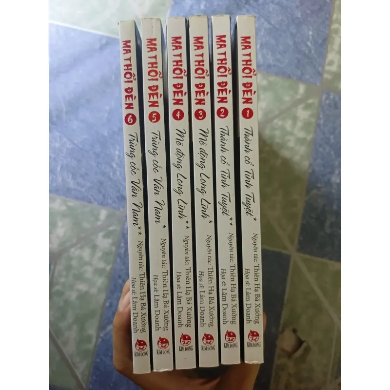 Truyện tranh Mê động long lĩnh ( 6 tập) - Thiên Hạ Bá Xướng & Lâm Danh 932117