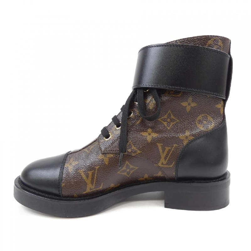 Giày boot LOUIS VUITTON Patent Monogram Canvas Wonderland Line - Hàng hiệu Authentic 827294