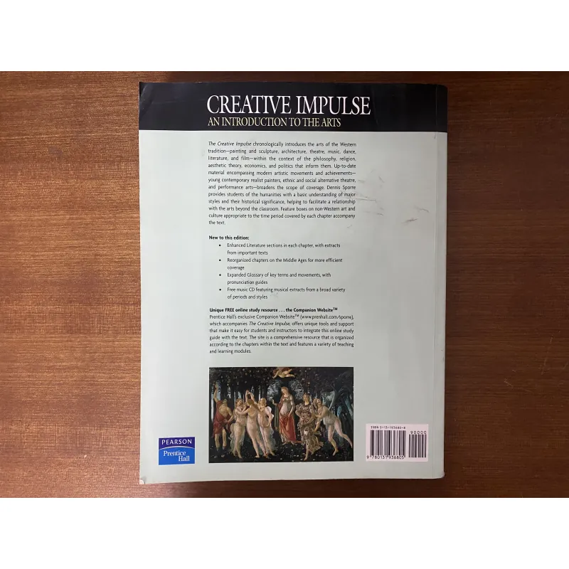 The Creative Impulse: An Introduction to the Arts" (ấn bản thứ 7)-Dennis J. Sporre 1024276