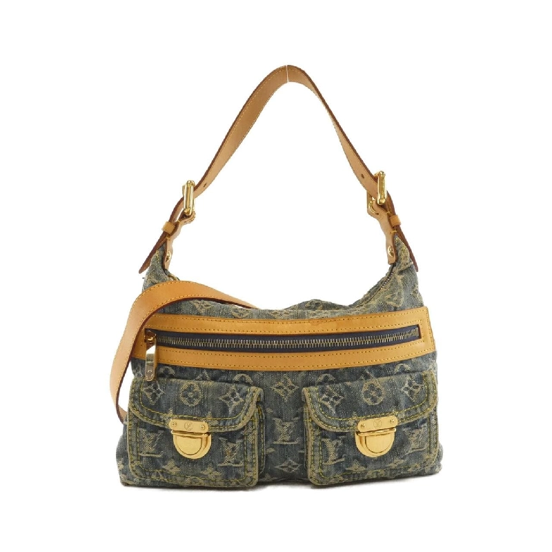 Túi xách vai Louis Vuitton Monogram Denim Baggy PM M95049+J54316 - Hàng hiệu Chính hãng 801973