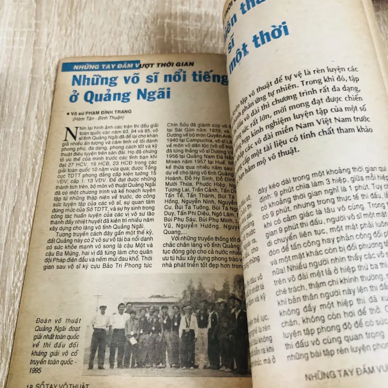 SỔ TAY VÕ THUẬT - NHỮNG TAY ĐẤM VƯỢT THỜI GIAN 544375
