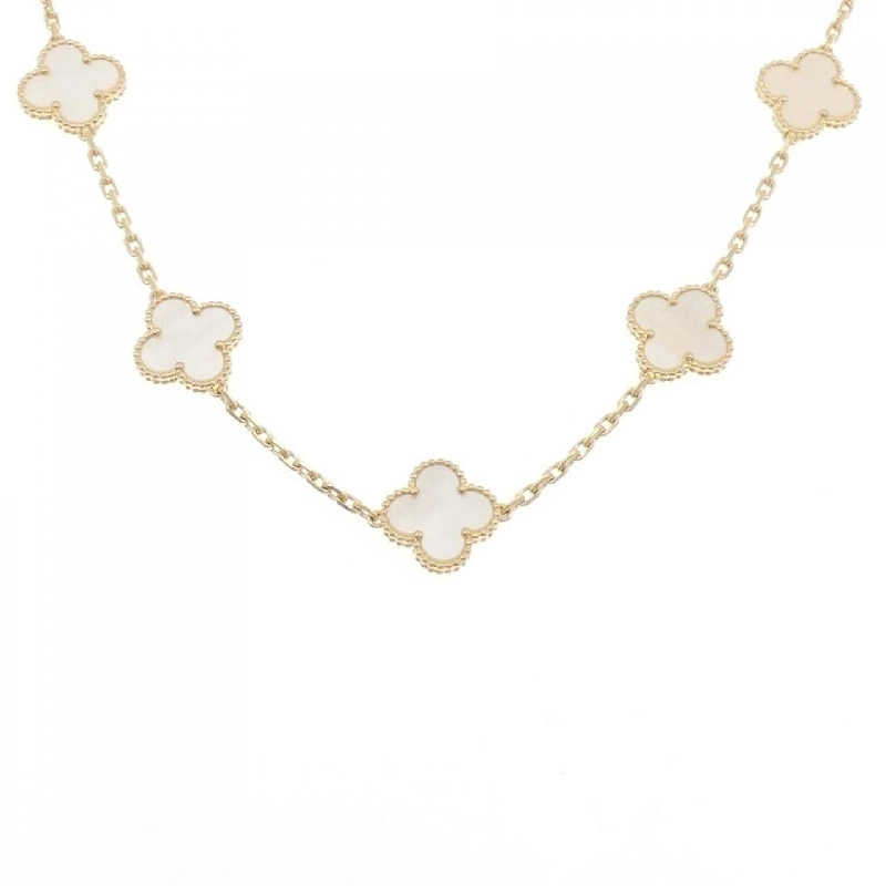 Vòng cổ Van Cleef & Arpels Vintage Alhambra 10 Motif - Hàng hiệu Authentic 840317